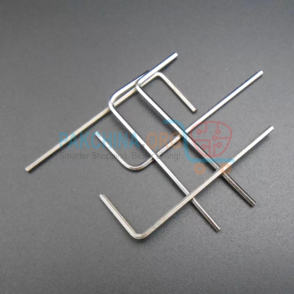 L Type Screwdriver Hex Key Allen Wrench M2 2mm Zinc plating wrench