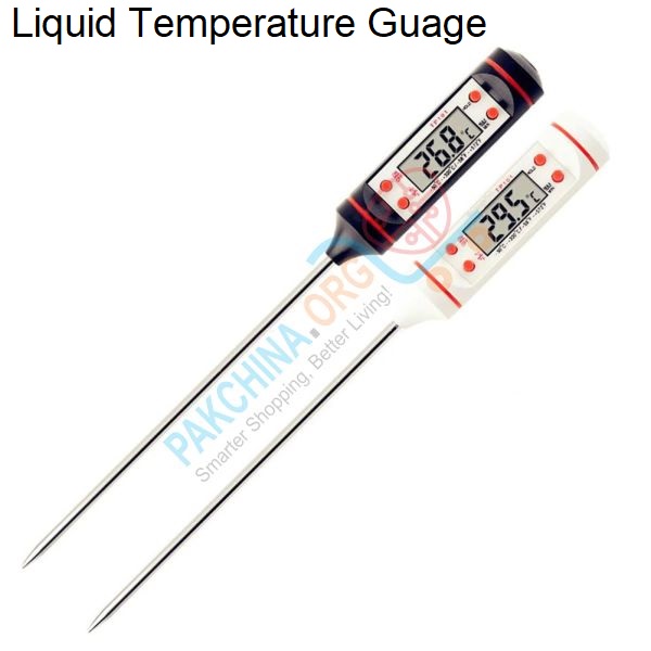 Liquid BBQ Baking Oil Temperature Gauge with Electronic Digital Display Probe Type Thermometer