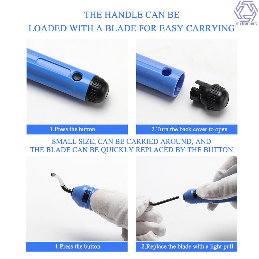 1PCS Hand Tools NB1100 Burr Handle Cutters Hand Deburring Tool