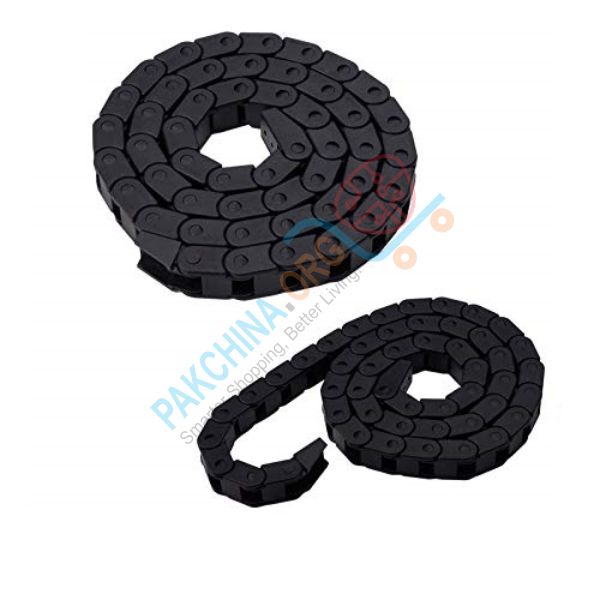  Drag Chain 7x7mm L1000mm Cable with End Connectors for CNC Router Machine Tools