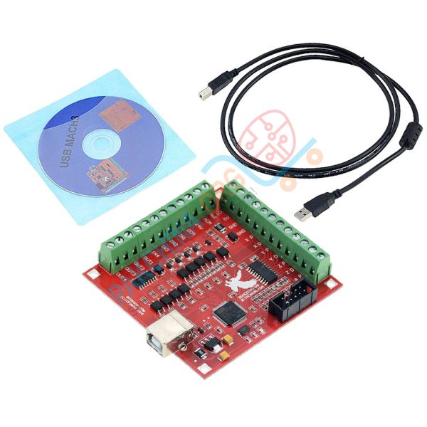 Breakout board USB MACH3 100Khz 4 axis driver interface motion controller board