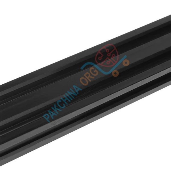 2040V Slot Black 2000mm Aluminum Profile Extrusion Frame For CNC Laser Engraving Machine For DIY Woodworking
