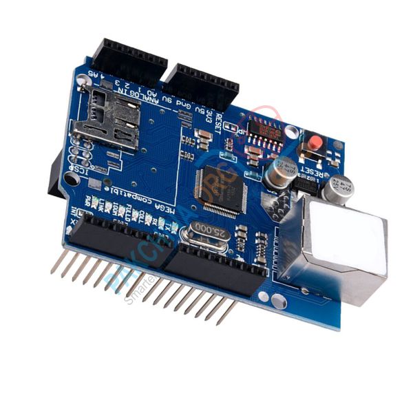 W5100 Ethernet Shield Network Expansion Board With Micro SD Card Slot For Arduino