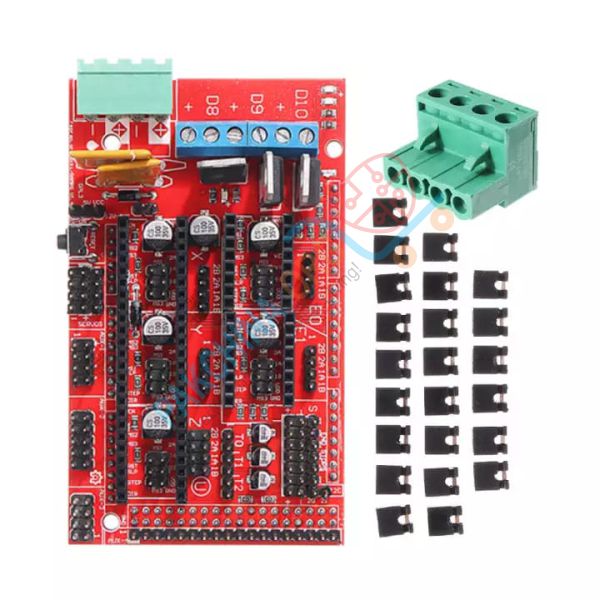 3D Printer Controller Board RAMPS 14 for Arduino Mega Shield RepRap